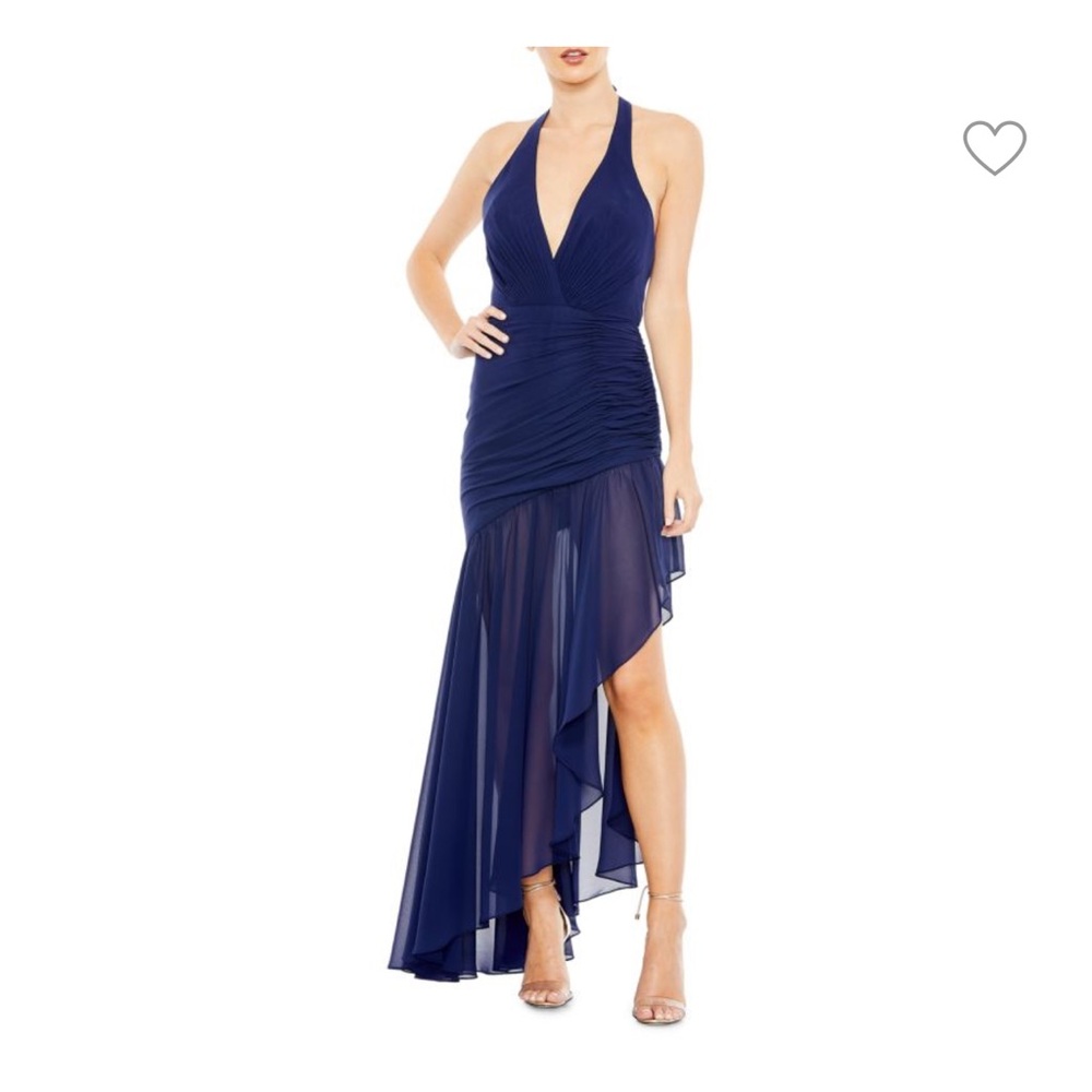 Mac Duggal Mesh Gown